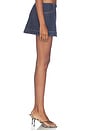 view 5 of 7 Travis Micro Skirt in Indigo