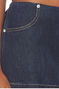 view 8 of 7 Travis Micro Skirt in Indigo