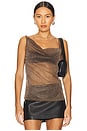 view 1 of 6 Mariah Top in Brown