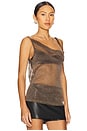 view 2 of 6 Mariah Top in Brown