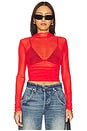 view 1 of 4 Nina Top in Red