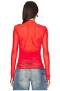 view 3 of 4 Nina Top in Red