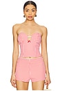 view 1 of 5 Magen Bodice in Red