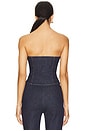 view 3 of 4 Alix Corset in Dark Denim
