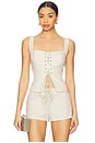 view 1 of 4 Emmeline Top in Bone