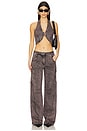 view 4 of 4 Armen Top in Acid Wash