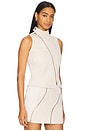 view 2 of 4 Domenica Vest in Off White