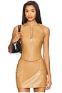 view 1 of 4 Ayden Vest in Tan