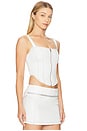 view 2 of 4 Benni Corset in White