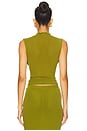 view 3 of 4 Imani Top in Pear Green