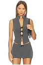 view 1 of 4 Justine Top in Grey
