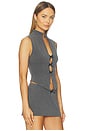 view 2 of 4 Justine Top in Grey