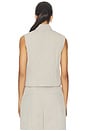view 3 of 4 Tasha Vest in Cool Grey