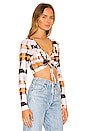 view 2 of 4 Penny Top in Orange Print