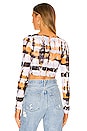 view 3 of 4 Penny Top in Orange Print