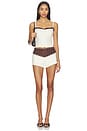 view 4 of 4 x REVOLVE Onyx Corset Top in Cream