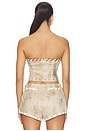 view 3 of 4 Juno Corset Top in Bronze