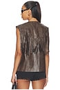 view 1 of 4 Rhys Vest Top in Cocoa