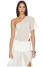 view 1 of 5 Marilyn Sheer Top in Ivory