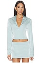 view 1 of 4 x REVOLVE Myka Shirt in Ice Satin