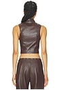 view 4 of 4 x REVOLVE Stella Vest in Chocolate