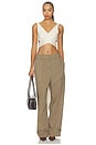 view 1 of 3 Imogen Wrap Top in Cream