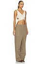 view 2 of 3 Imogen Wrap Top in Cream