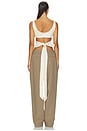 view 4 of 3 Imogen Wrap Top in Cream