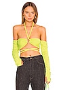 view 1 of 4 Lumi Crop Top in Light Green