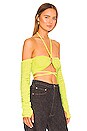 view 2 of 4 Lumi Crop Top in Light Green