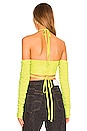 view 4 of 4 Lumi Crop Top in Light Green