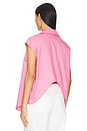 view 3 of 4 Andi Sleeveless Shirt in Pink