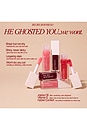 view 9 of 10 Kiss Off Glossy Lip Stain & Tint in Left On Red