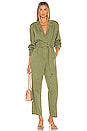 view 1 of 3 Hendrix Jumpsuit in Green Mile