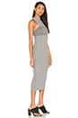 view 2 of 4 Slice Panel Knit Dress in Grey