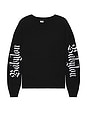 view 1 of 5 Cropped Knit Sweater in Black