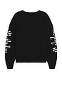 view 2 of 5 Cropped Knit Sweater in Black