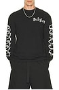 view 3 of 4 Barbed Long Sleeve Tee in Black