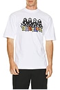view 3 of 4 Monkey Business Tee in White
