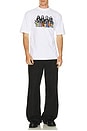 view 4 of 4 Monkey Business Tee in White