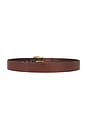 view 2 of 3 Zoira Belt in Dark Brown