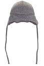 view 7 of 8 Tanna Cap in Grey Melange
