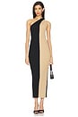 view 1 of 4 Noto Dress in Bicolor Block