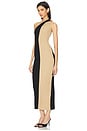 view 3 of 4 Noto Dress in Bicolor Block