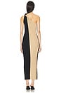 view 4 of 4 Noto Dress in Bicolor Block