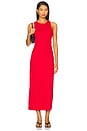 view 1 of 3 Lovelo Dress in Pompeian Red
