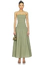 view 1 of 3 Marc Dress in Deep Lichen Green