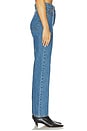 view 3 of 6 Chicago Straight Leg in Mid Denim Blue