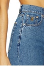 view 6 of 6 Chicago Straight Leg in Mid Denim Blue