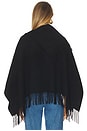 view 3 of 4 Turtma Poncho in Black